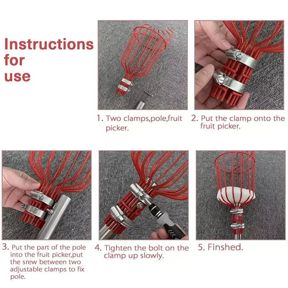 Fruit picker tool (head only) - home essentials