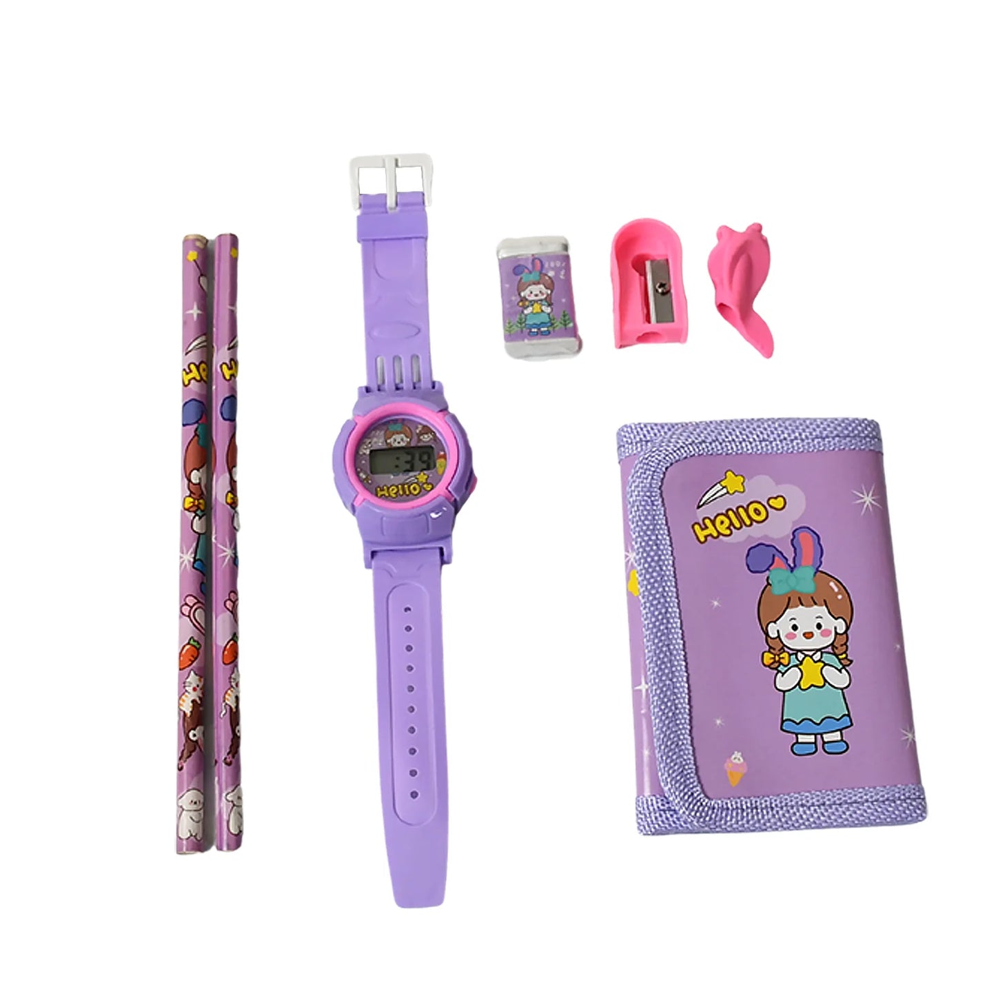 Kids 7-in-1 Stationery Set