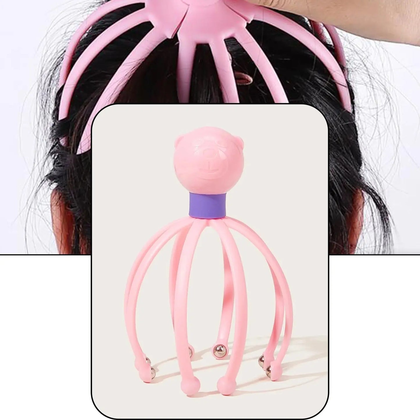 Octopus Therapeutic Scalp Massager