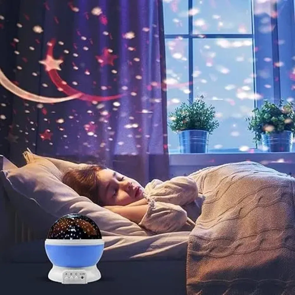 Galaxy star projector light