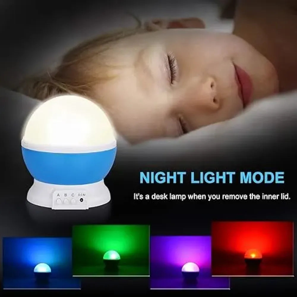 Galaxy star projector light