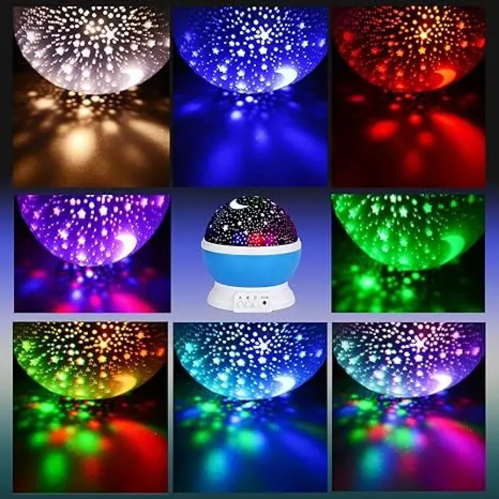 Galaxy star projector light
