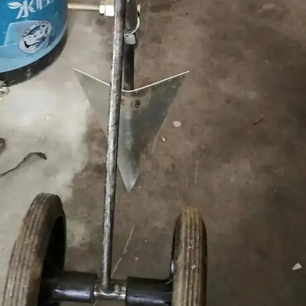 Garden tool supporter – double wheel