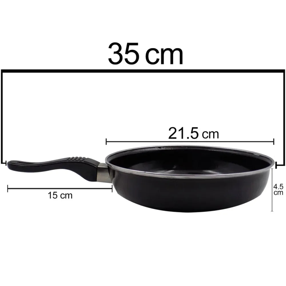 Gas-safe non-stick fry pan - kitchen tool