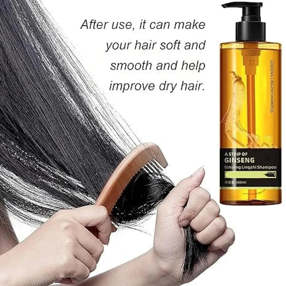 Ginseng anti-hair loss shampoo 300ml (pack of 2)