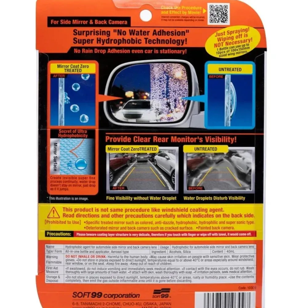 Glaco rain shield spray