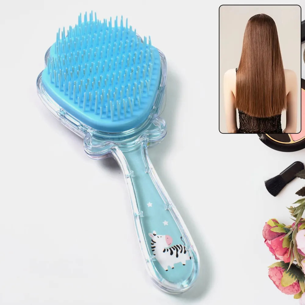 Glitter mermaid detangling hairbrush - health & beauty