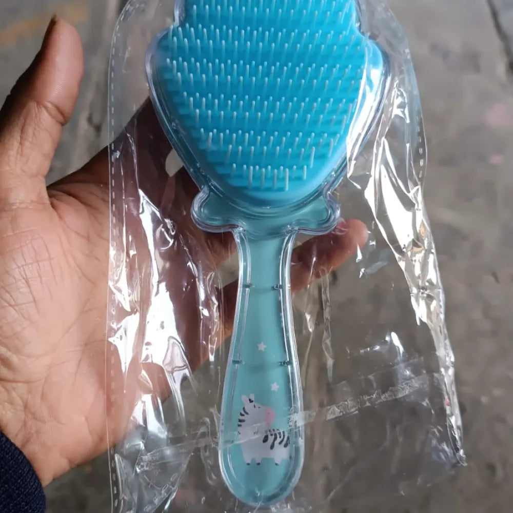 Glitter mermaid detangling hairbrush - health & beauty
