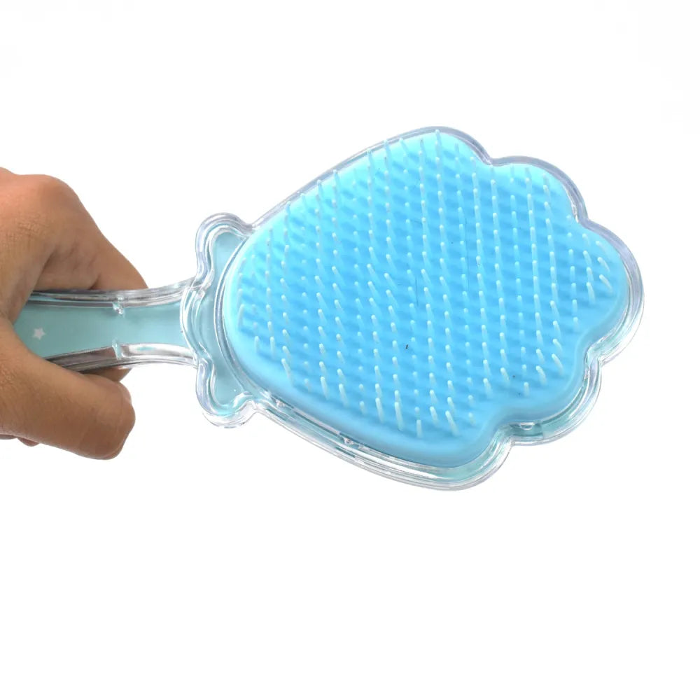 Glitter mermaid detangling hairbrush - health & beauty