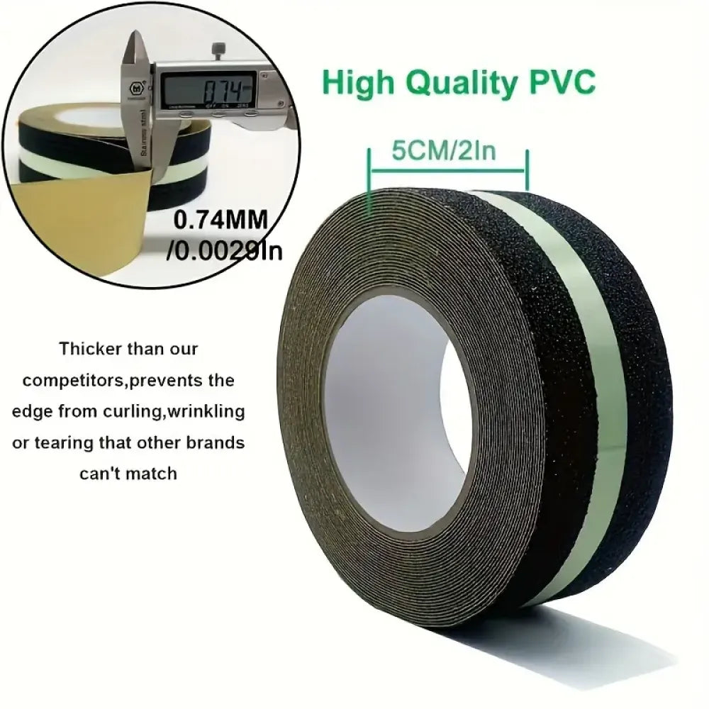 Glow-in-dark anti-slip tape - potential heroes