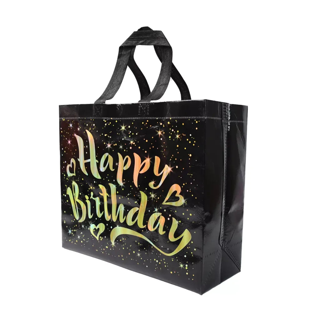 Gold star birthday gift bag - home & kitchen