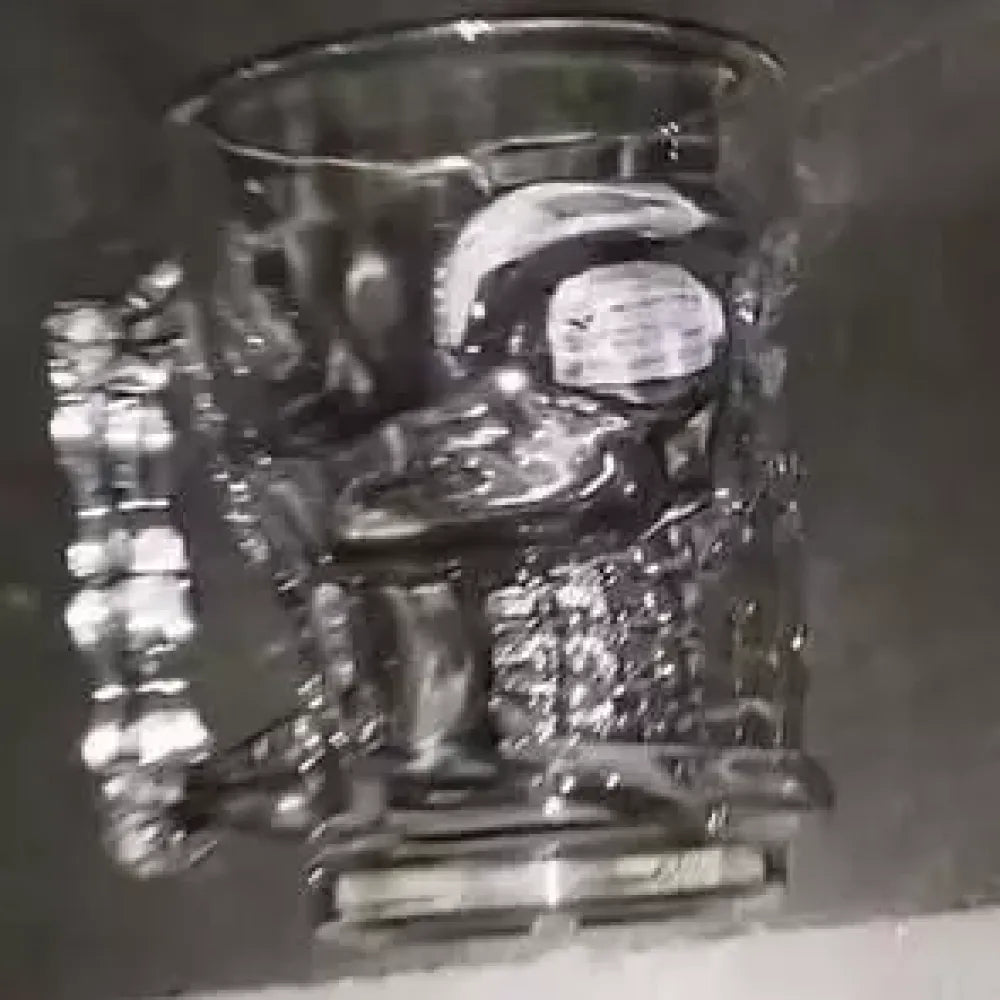 Gothic skull beer glass - home essentials