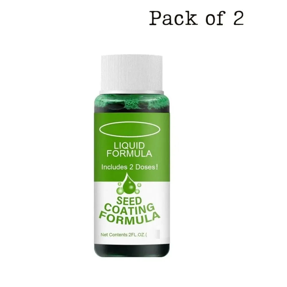 Green lawn seed booster - gardening