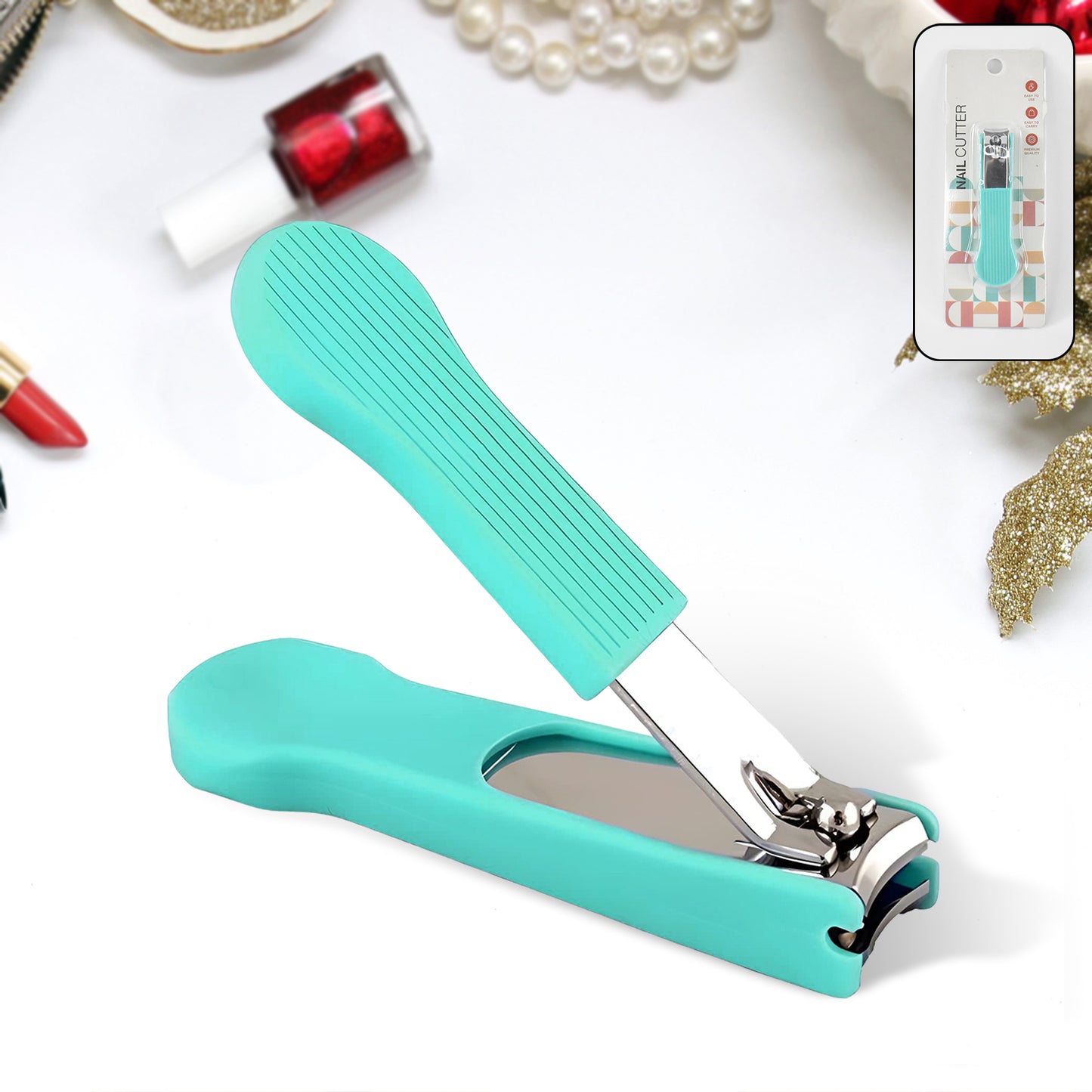 Ergonomic Multi-Functional Nail Clipper