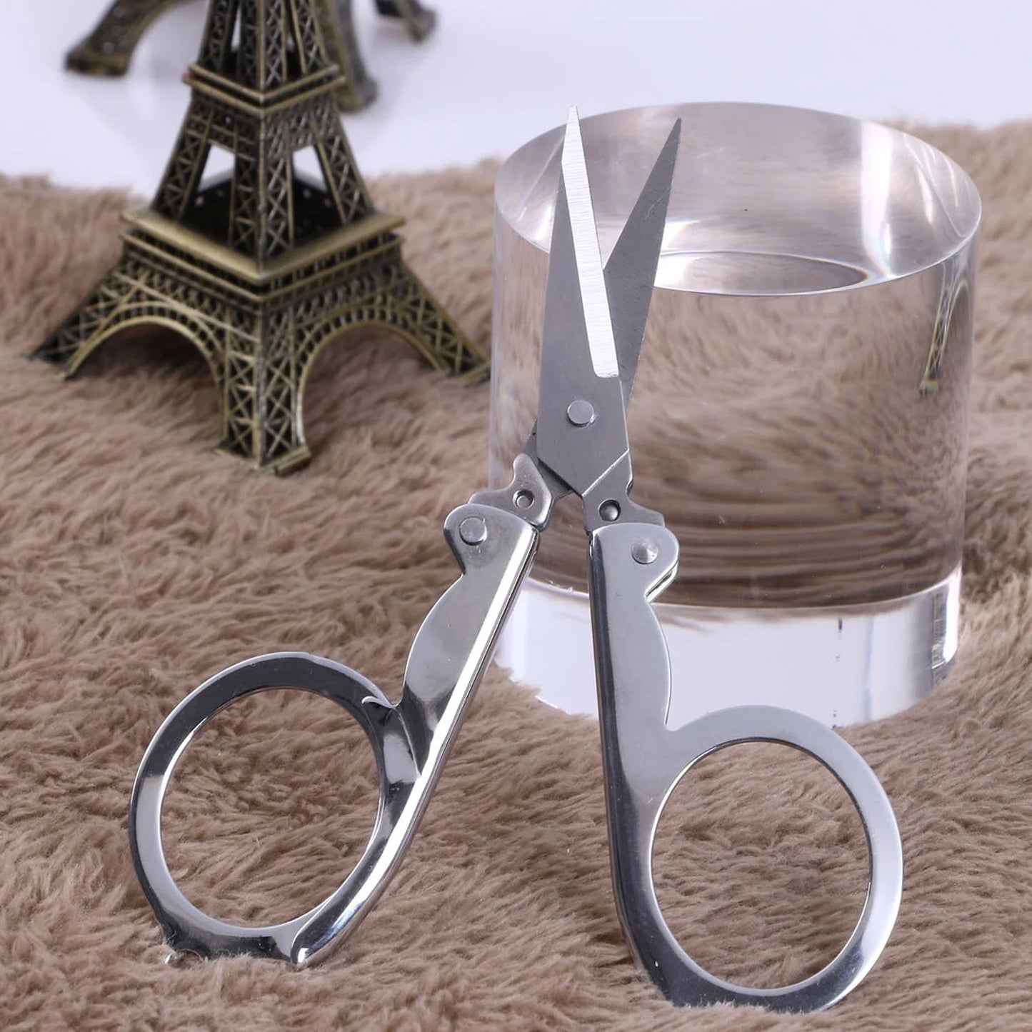 Compact Folding Craft Scissors
