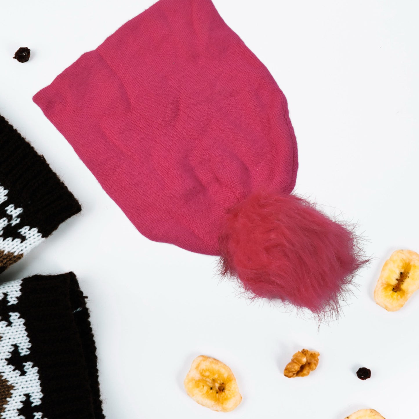 Soft Knit Winter Beanie for Girls