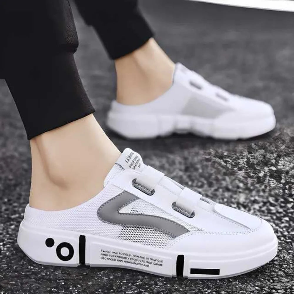 Half slippers - non-slip casual shoes for men