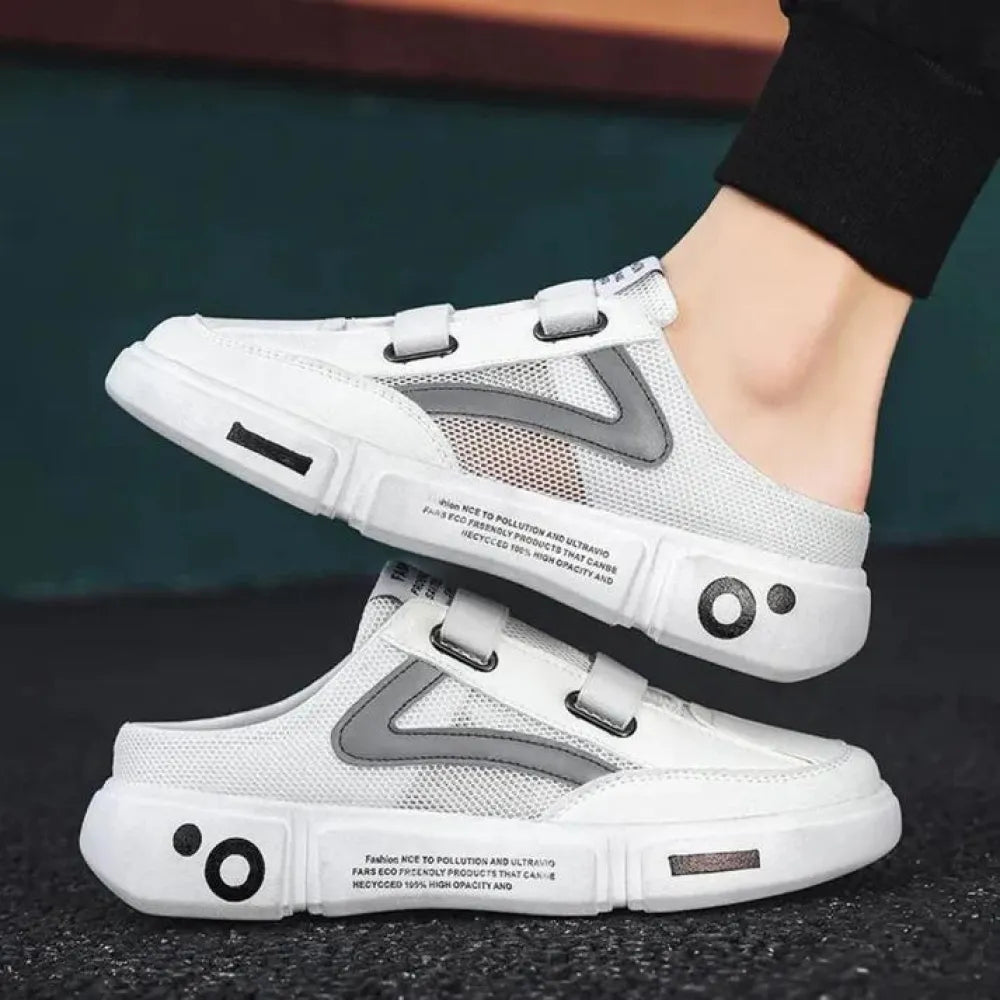 Half slippers - non-slip casual shoes for men
