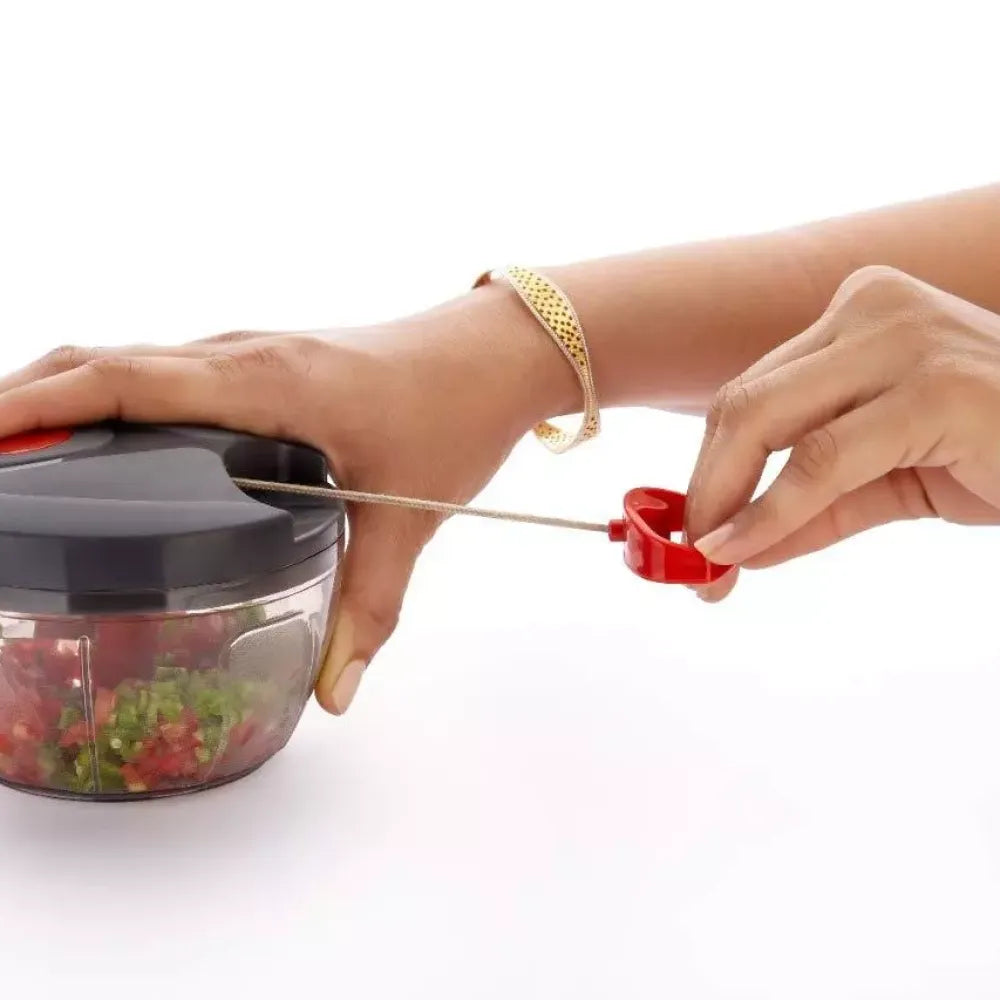 Handheld manual food chopper - home & kitchen