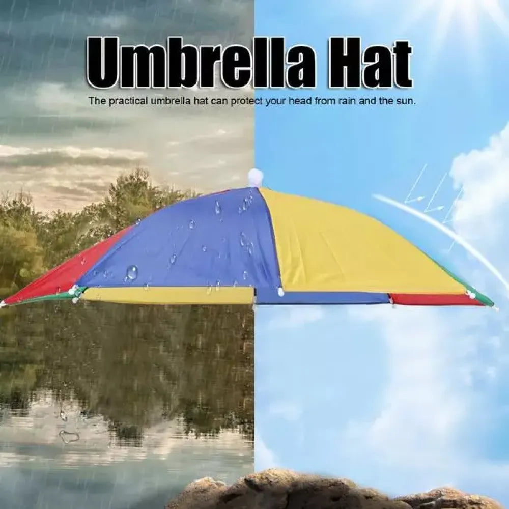 Hands-free umbrella hat - toys