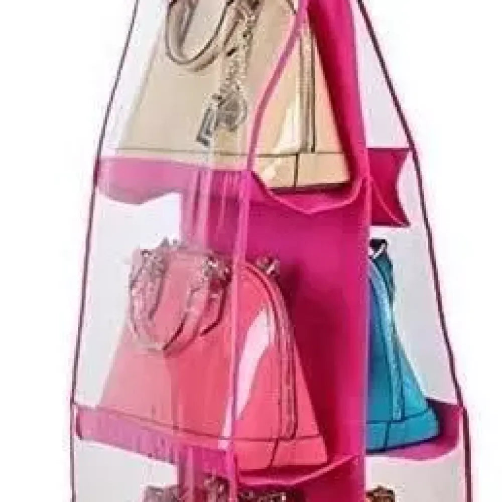 Hanging bag organizer (6-pocket) - home essentials