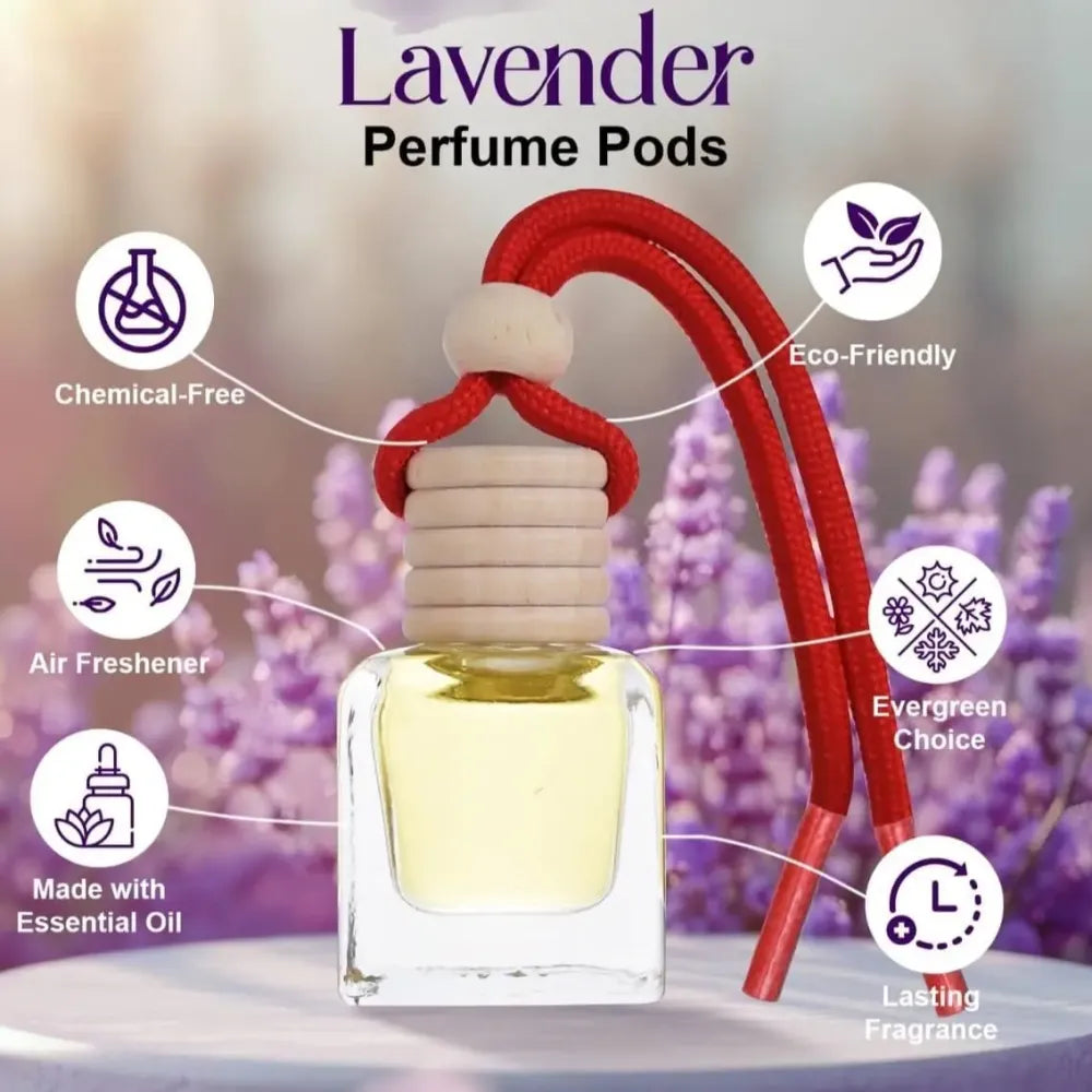 Hanging car perfume pods diffuser