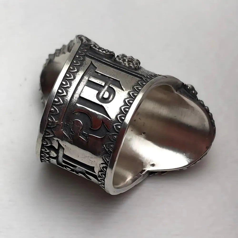 Hanuman ring sterling silver