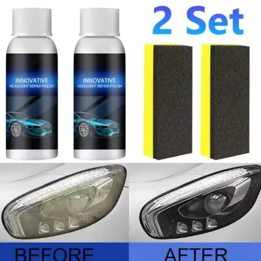 Headlight restoration fluid - car and bike accessories