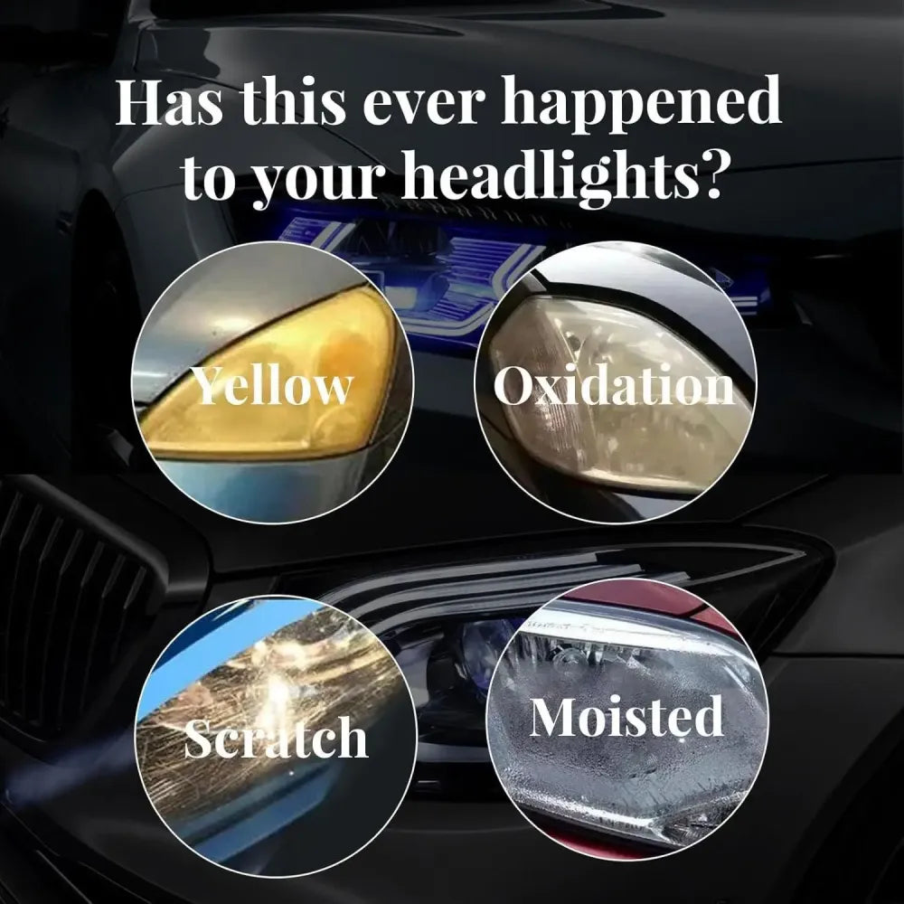 Headlight restoration fluid - car and bike accessories