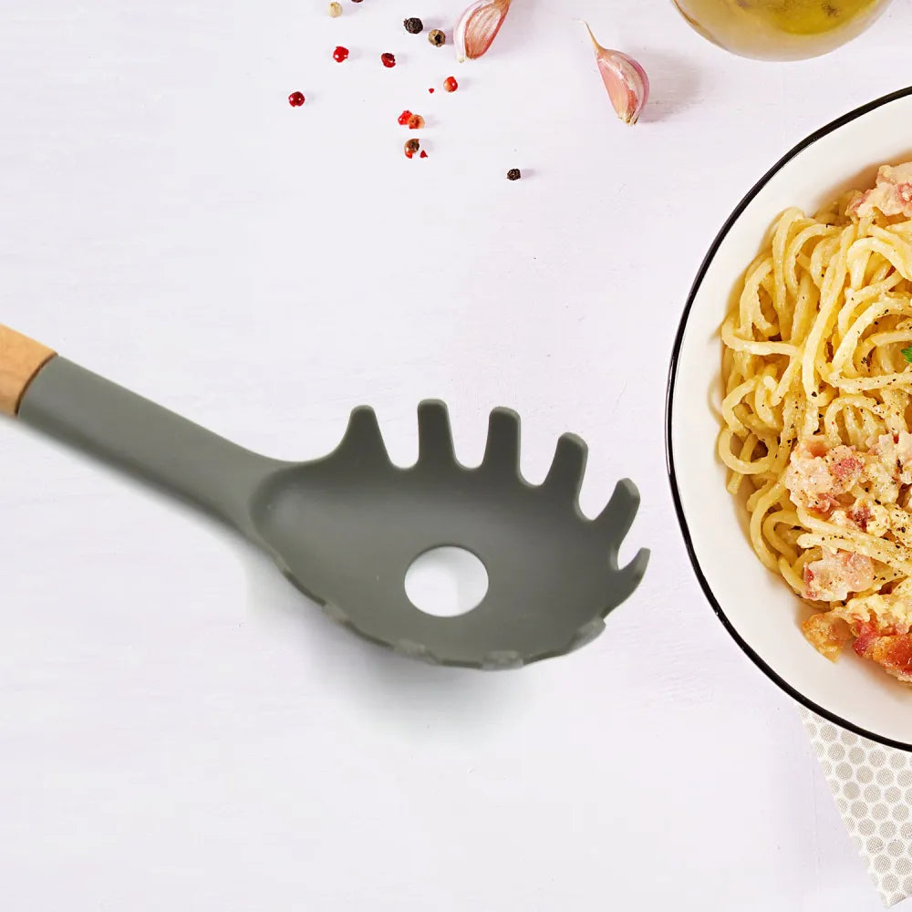 Heat-resistant pasta spoon - home & kitchen