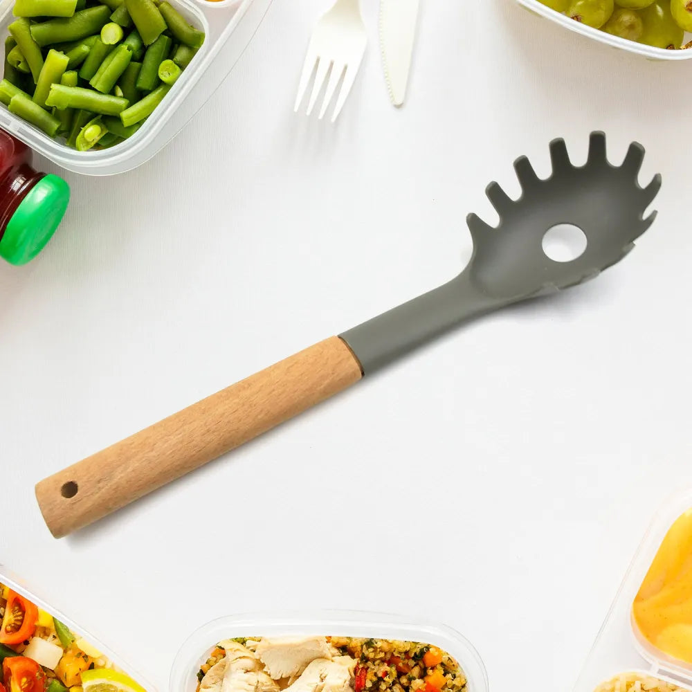 Heat-resistant pasta spoon - home & kitchen