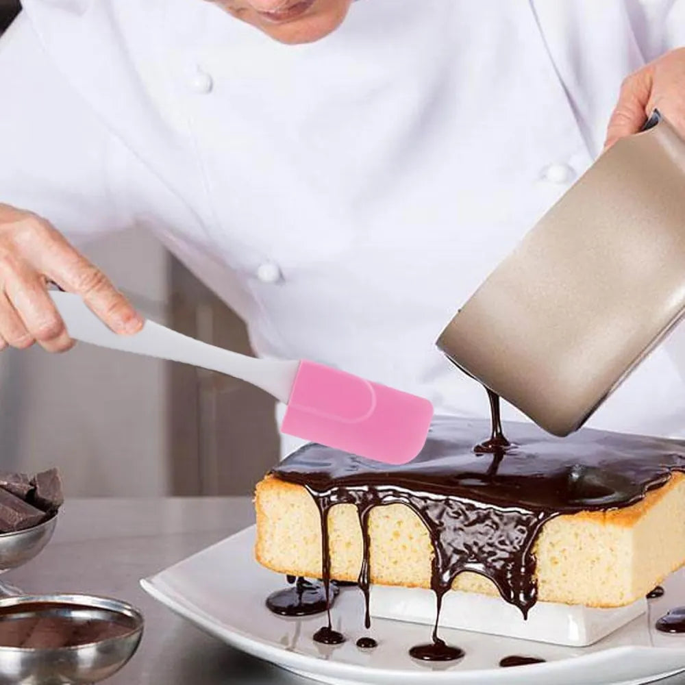 Heat-resistant silicone baking spatula - home & kitchen