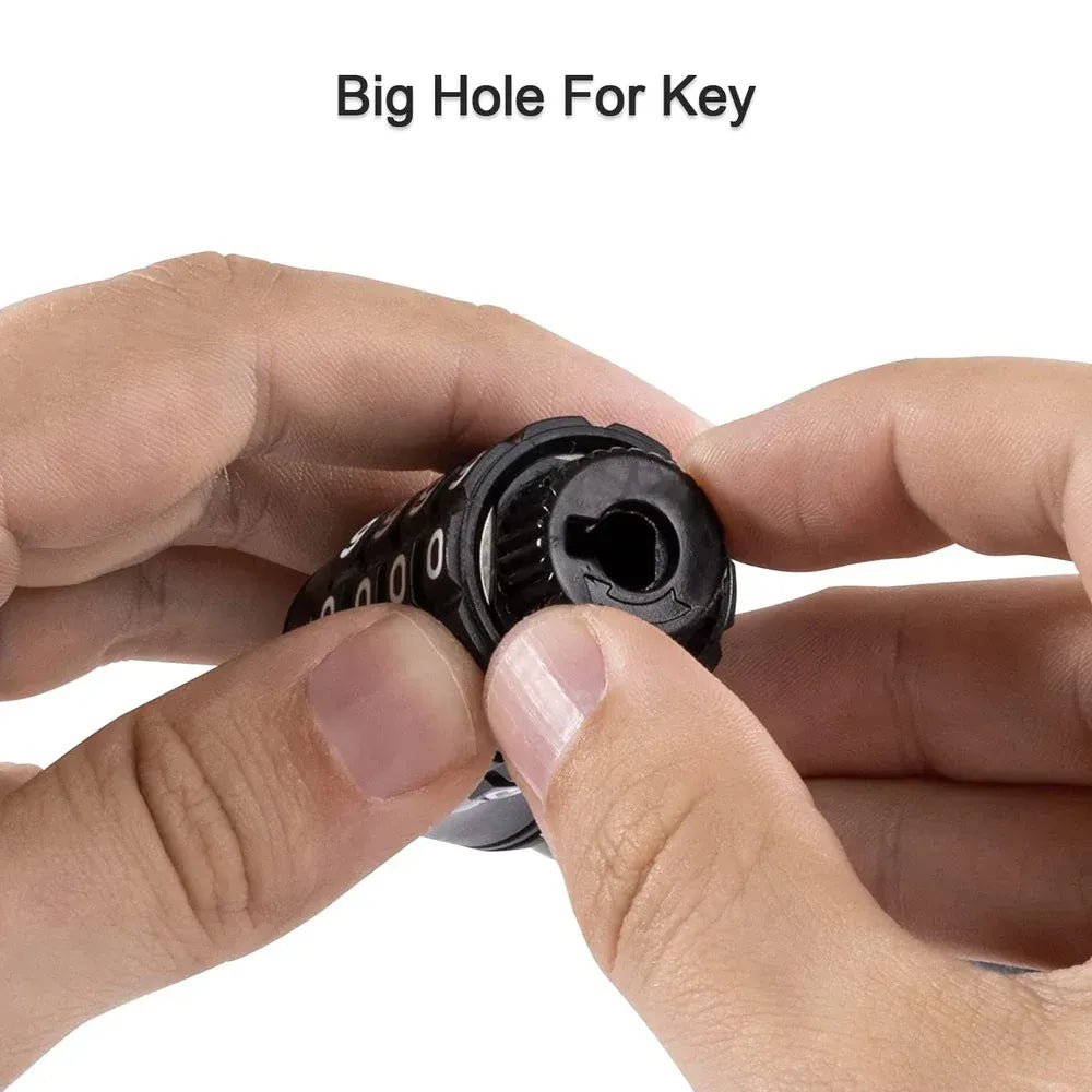 Heavy duty combination cable lock - hardware