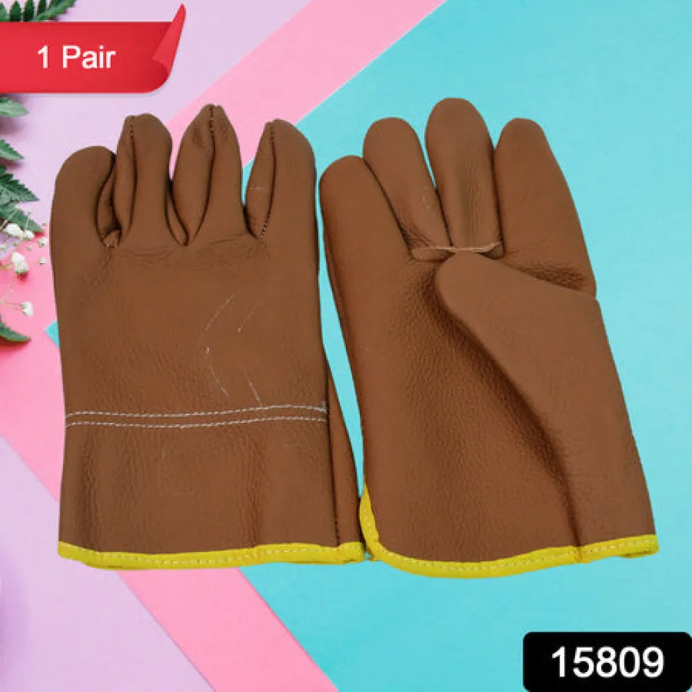 Heavy-duty garden gloves