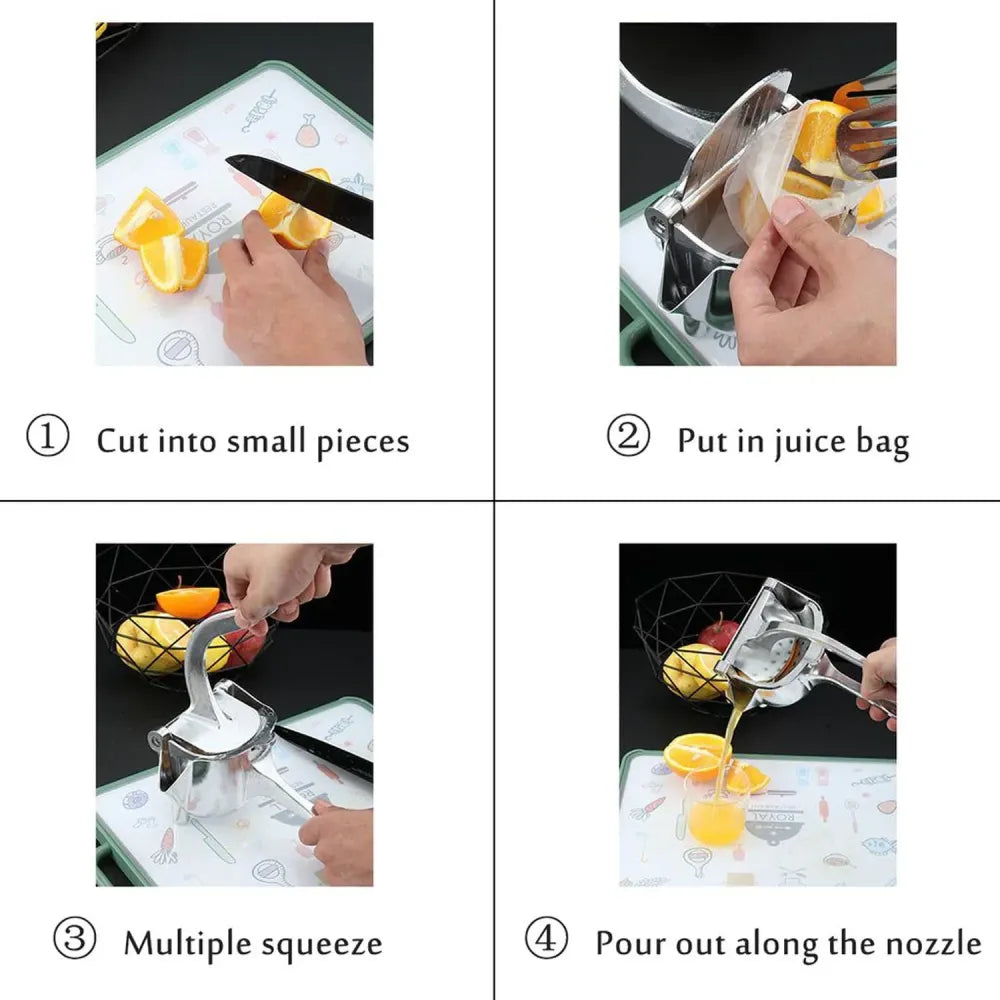 Heavy-duty manual fruit juicer - home & kitchen