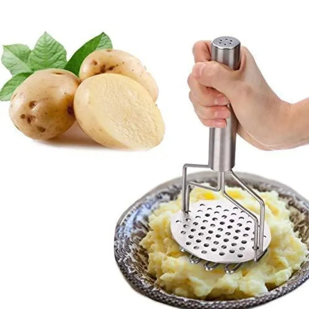 Heavy-duty pav bhaji masher - kitchen tool