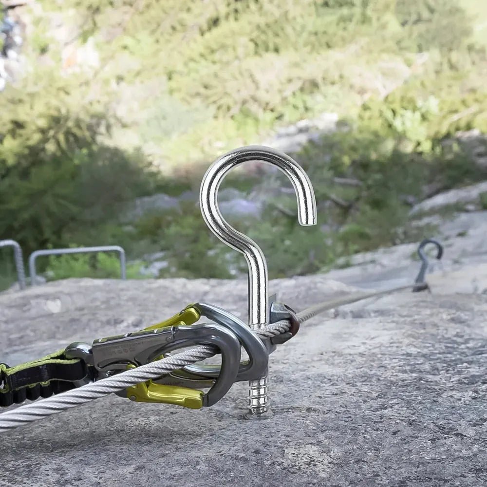 Heavy-duty rustproof eye hooks - home improvement