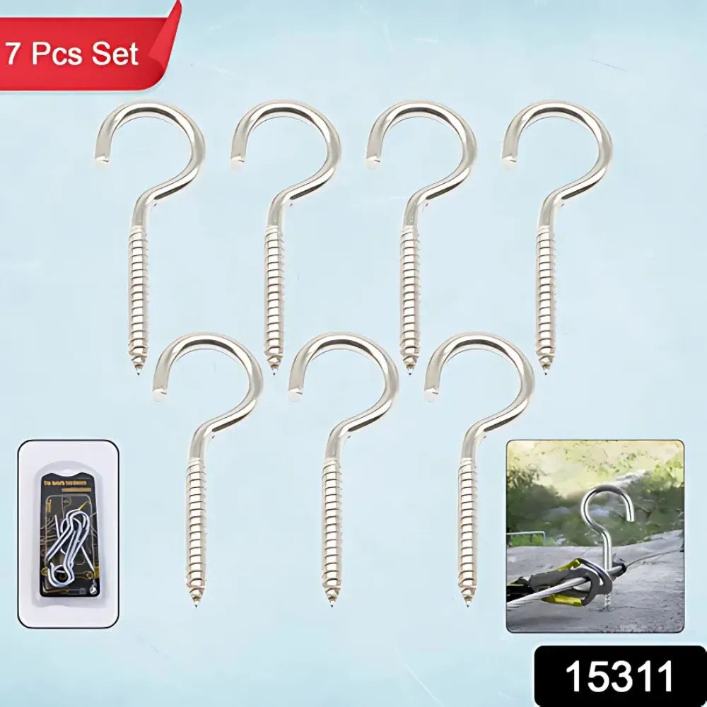 Heavy-duty rustproof eye hooks - home improvement