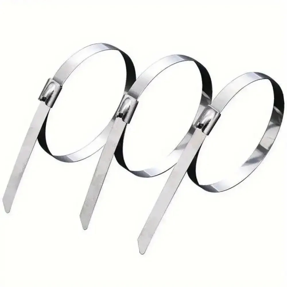 Heavy-duty stainless steel zip ties - home improvement