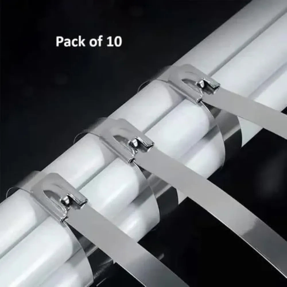 Heavy-duty steel cable ties