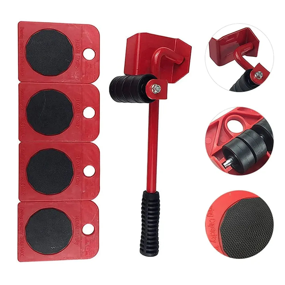 Heavy furniture mover tool set