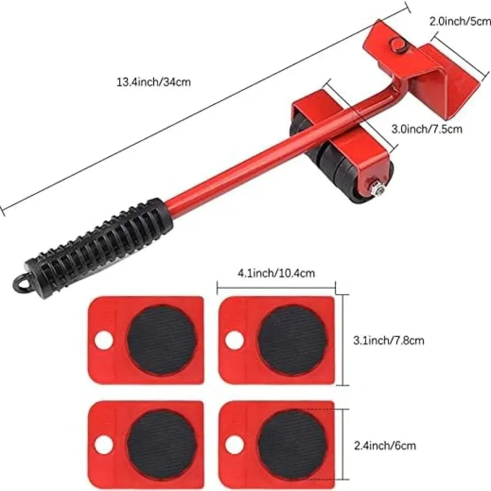 Heavy furniture mover tool set