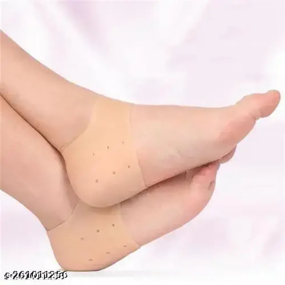 Heel pain relief socks