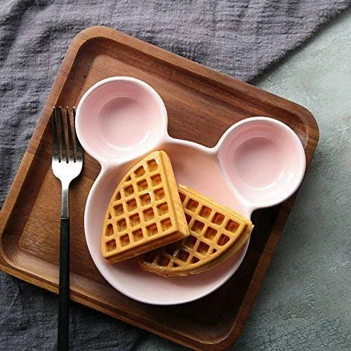Mickey Fun Sectioned Plate