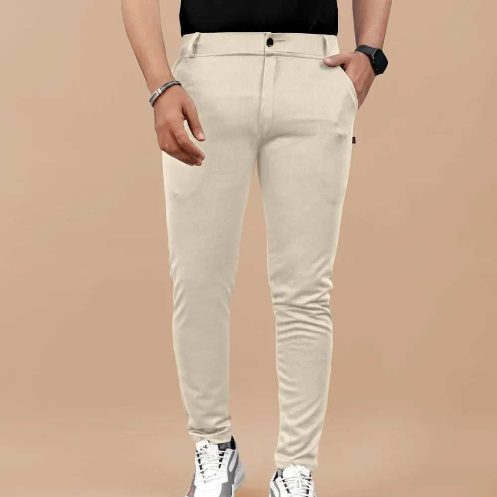 High elasticity men’s classic pants (pack of 3)