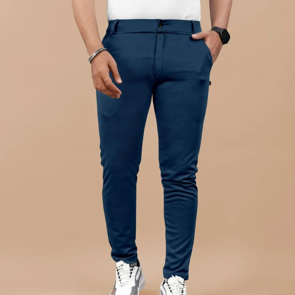 High elasticity men’s classic pants (pack of 3)