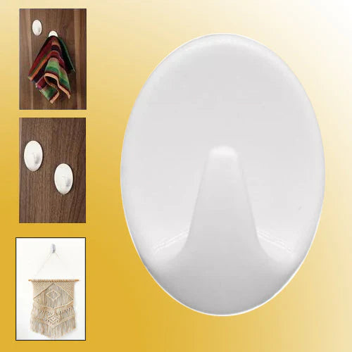 Self-Adhesive Wall Hooks (9-Pack)