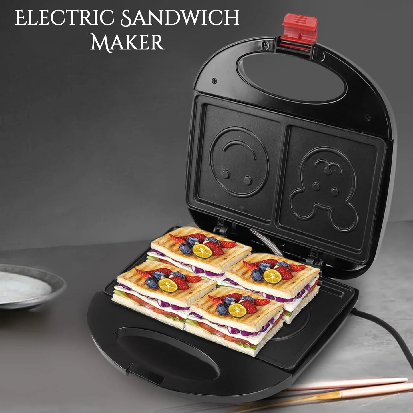 3-in-1 Compact Panini Maker
