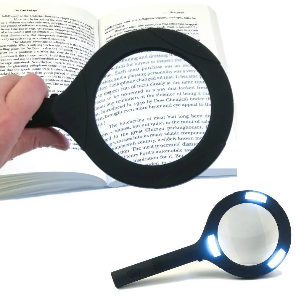 LED Magnifying Glass 3X