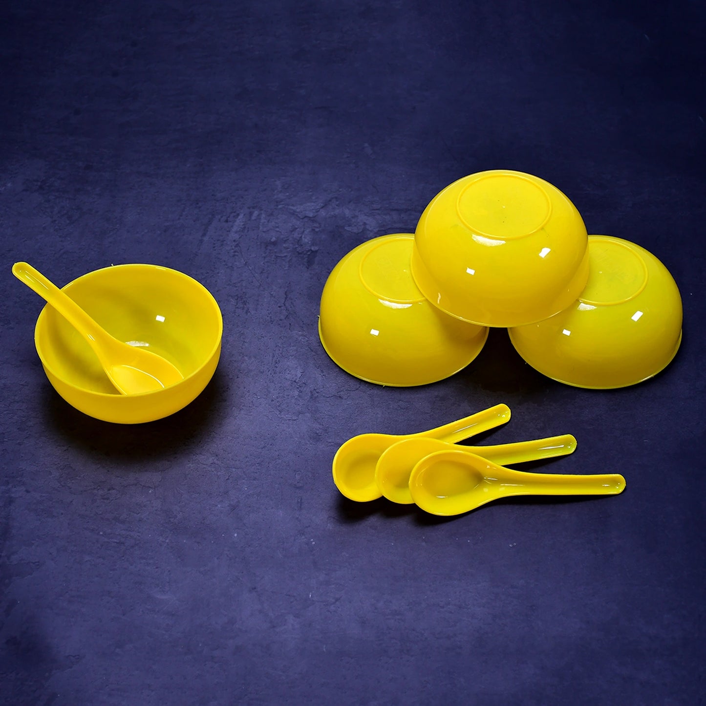 Plastic Soup Bowl Set – 6 Pcs